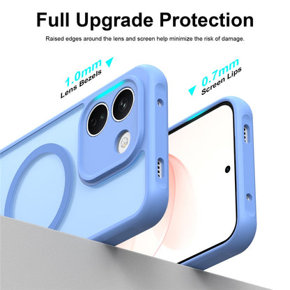Θήκη MagSafe για Xiaomi Redmi Note 17 Pro, Techsuit, HaloFrost II, Μπλε