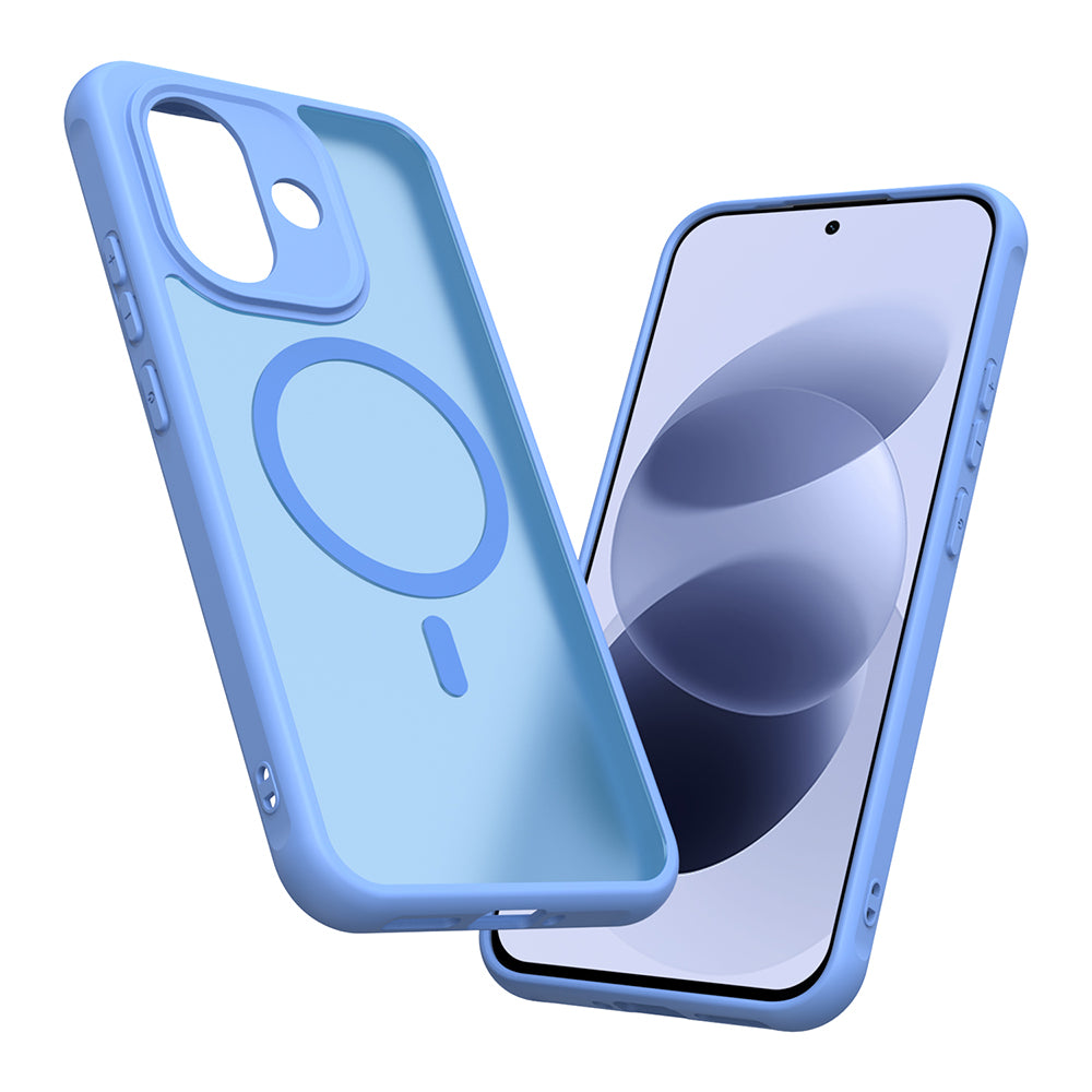 Θήκη MagSafe για Xiaomi Redmi Note 17 Pro, Techsuit, HaloFrost II, Μπλε