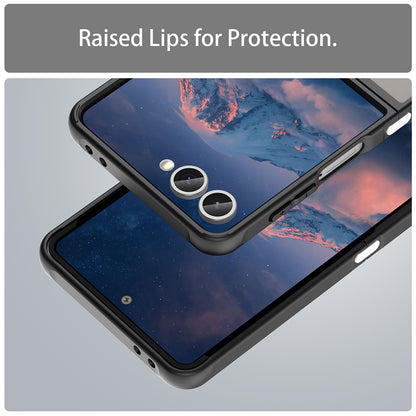 Θήκη MagSafe για Samsung Galaxy Z Flip7 F766, Techsuit, HaloFrost II, Μαύρο