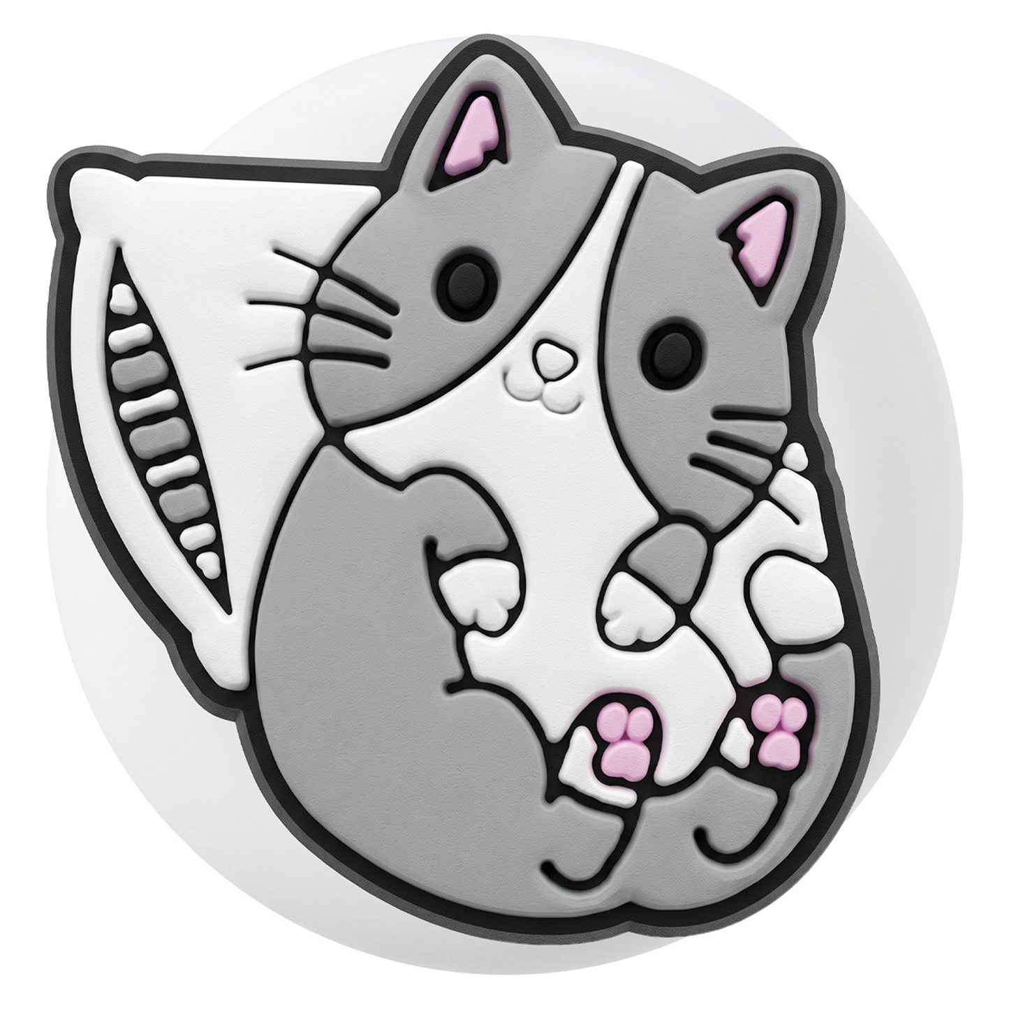 Θήκη OEM Cat για Apple AirTag, Σετ 3 τεμαχίων, Πολύχρωμο