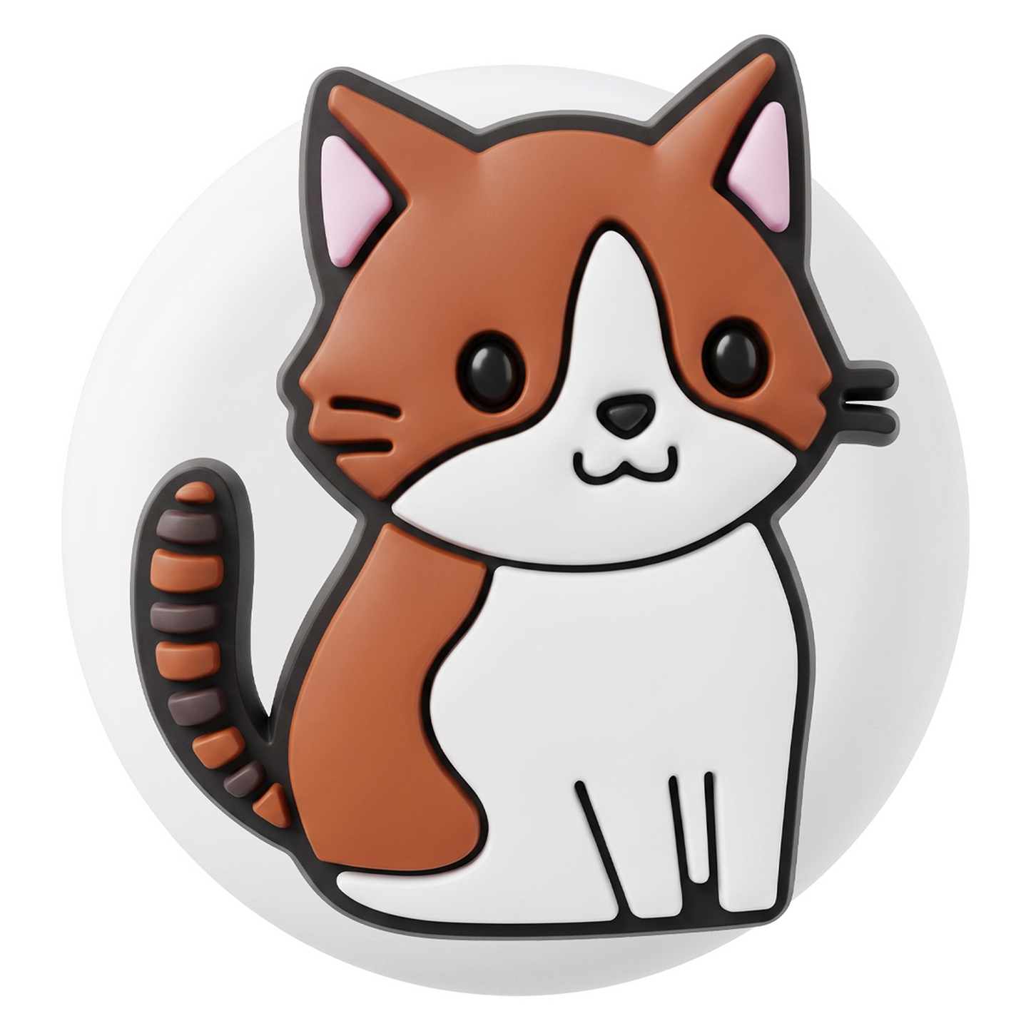 Θήκη OEM Cat για Apple AirTag, Σετ 3 τεμαχίων, Πολύχρωμο