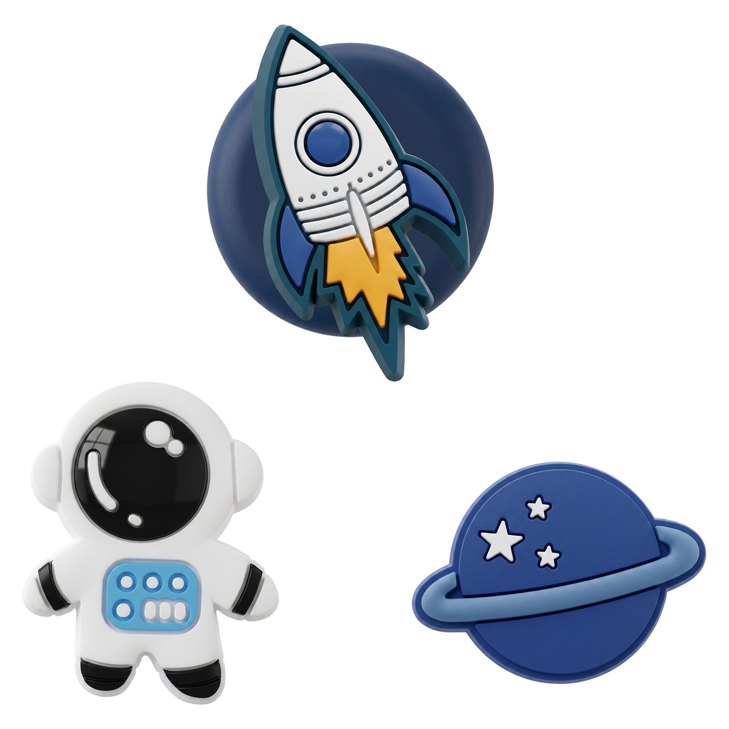 Θήκη OEM Space για Apple AirTag, Σετ 3 τεμαχίων, Πολύχρωμο