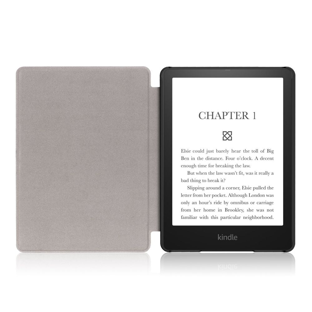 Θήκη για Amazon Kindle Paperwhite 5 ιντσών, Techsuit, SmartCover, Μαύρη