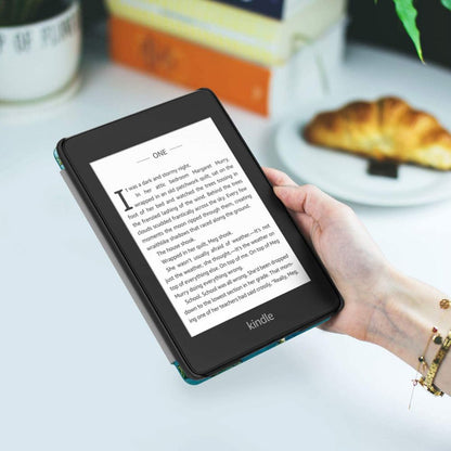 Θήκη για Amazon Kindle Paperwhite 5 ιντσών, Techsuit, SmartCover, Μαύρη