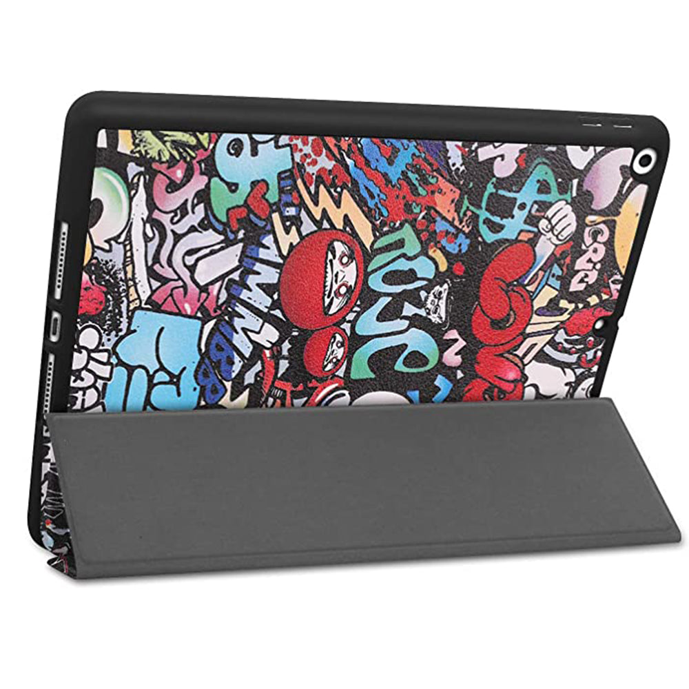 Θήκη για Apple iPad 10.2 (2021) / 10.2 (2020) / 10.2 (2019), Techsuit, FoldPro, Πολύχρωμη