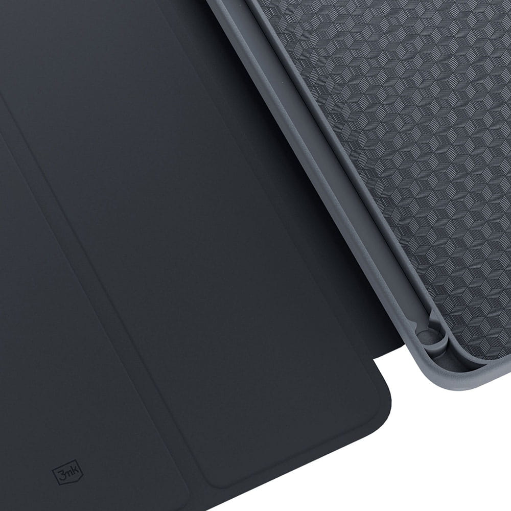 Case for Apple iPad (2025) / (2022), 3MK, Soft Tablet, Black