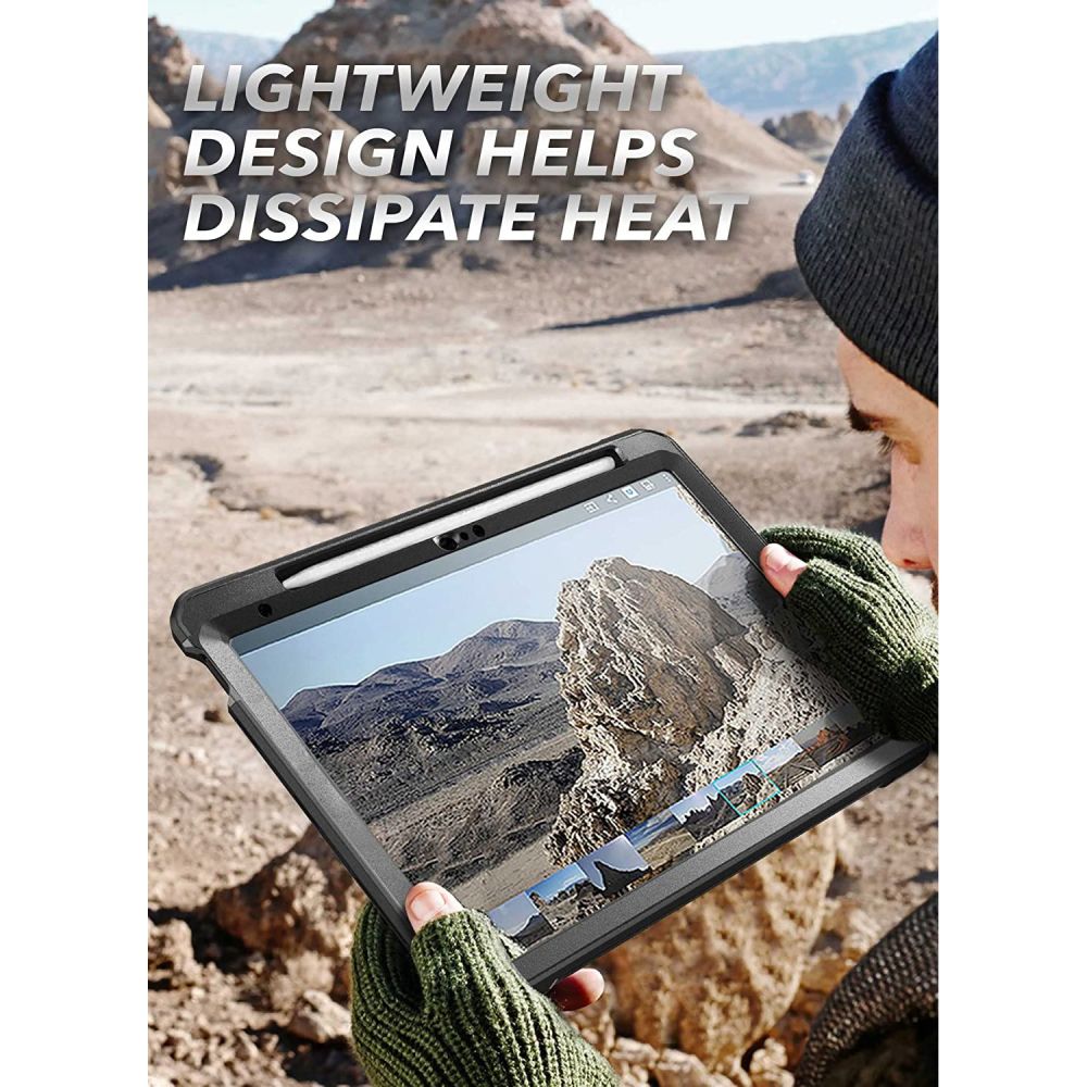 Θήκη για Apple iPad (2025) / iPad (2022), Supcase, Unicorn Beetle Pro, Μαύρο