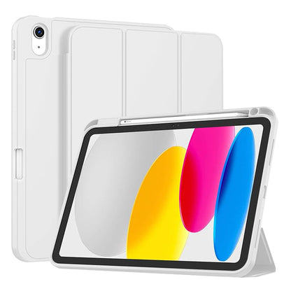 Θήκη για Apple iPad (2025) / (2022), Techsuit, Flex Trifold, Γκρι