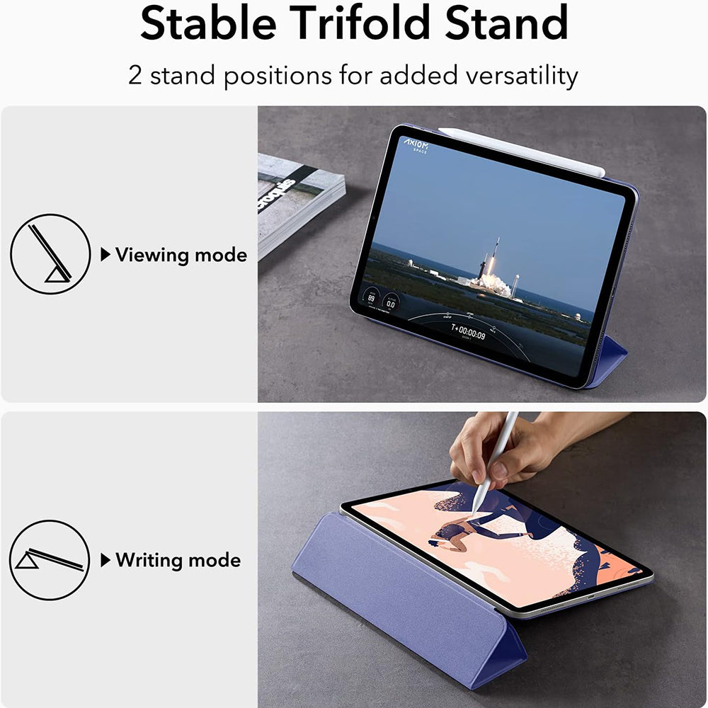 Θήκη για Apple iPad Air 11 (2024) / Air (2022) / Air (2020) / Pro 11 (2018), ESR, Rebound, Μωβ