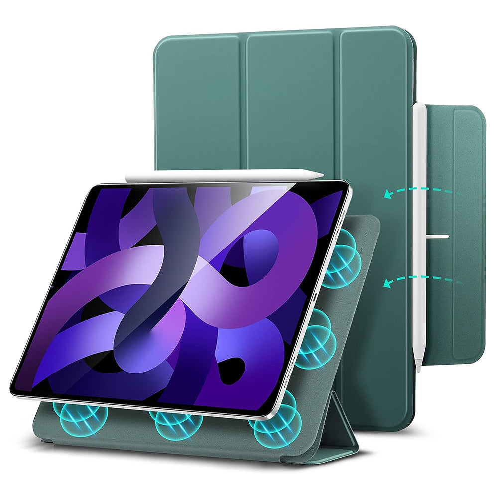 Θήκη για Apple iPad Air 11 (2024) / Air (2022) / Air (2020) / Pro 11 (2018), ESR, Rebound, Πράσινο Σατέν