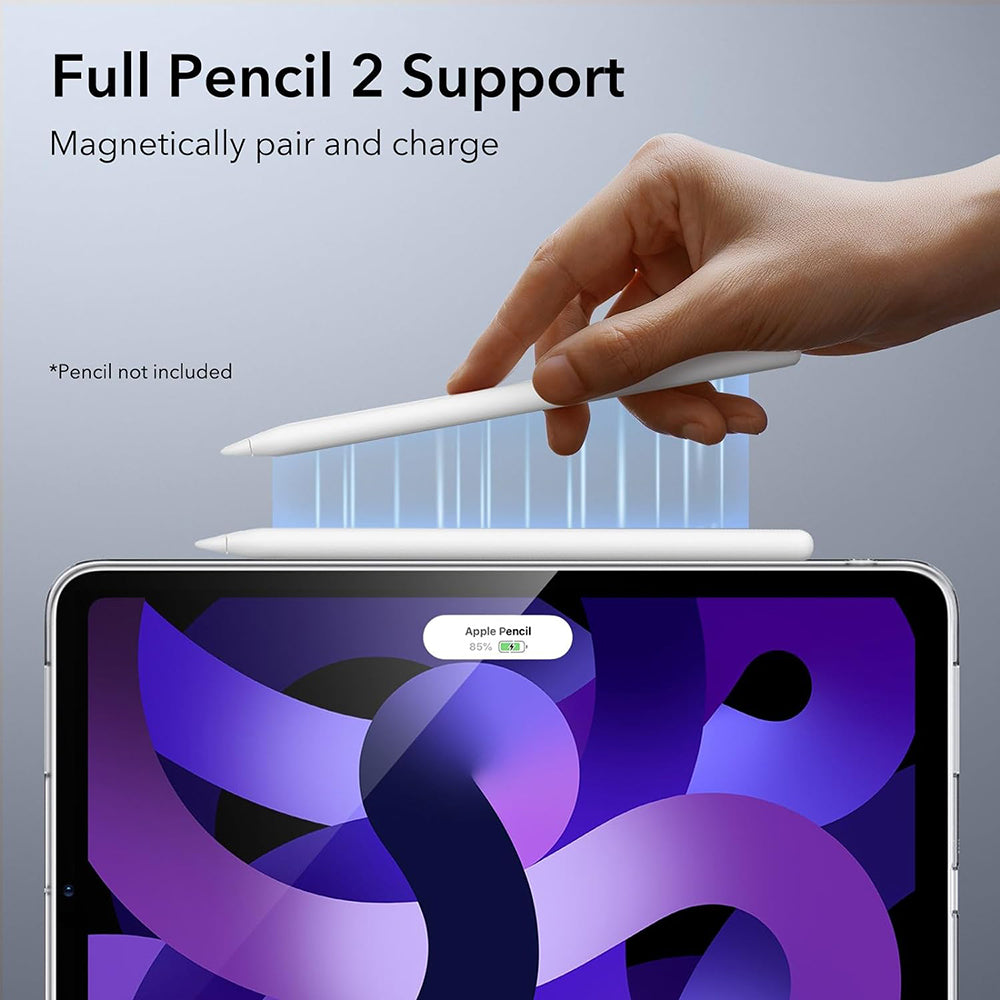 Θήκη για Apple iPad Air 11 (2026) / iPad Air 11 (2025) / Air 11 (2024) / Air (2022) / Air (2020), ESR, Project Zero, Μαύρο Σατινέ