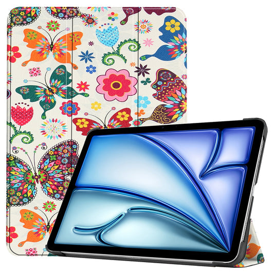 Θήκη για Apple iPad Air 11 (2026) / iPad Air 11 (2025) / Air 11 (2024), Techsuit, FoldPro Butterfly, Πολύχρωμο