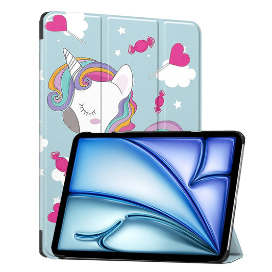 Θήκη για Apple iPad Air 11 (2026) / iPad Air 11 (2025) / Air 11 (2024), Techsuit, FoldPro Unicorn, Πολύχρωμο