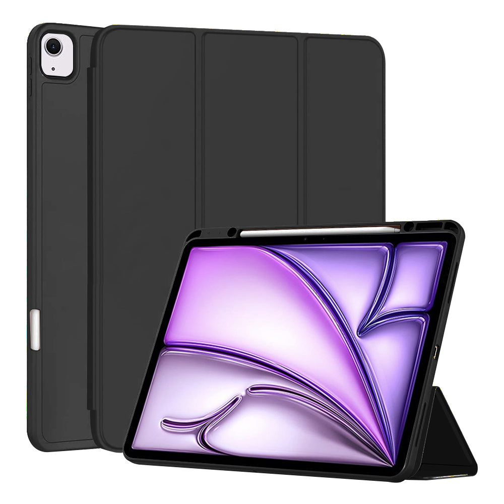 Θήκη για Apple iPad Air 13 (2026) / Air 13 (2025) / Air 13 (2024), Techsuit, Flex Trifold, Μαύρη