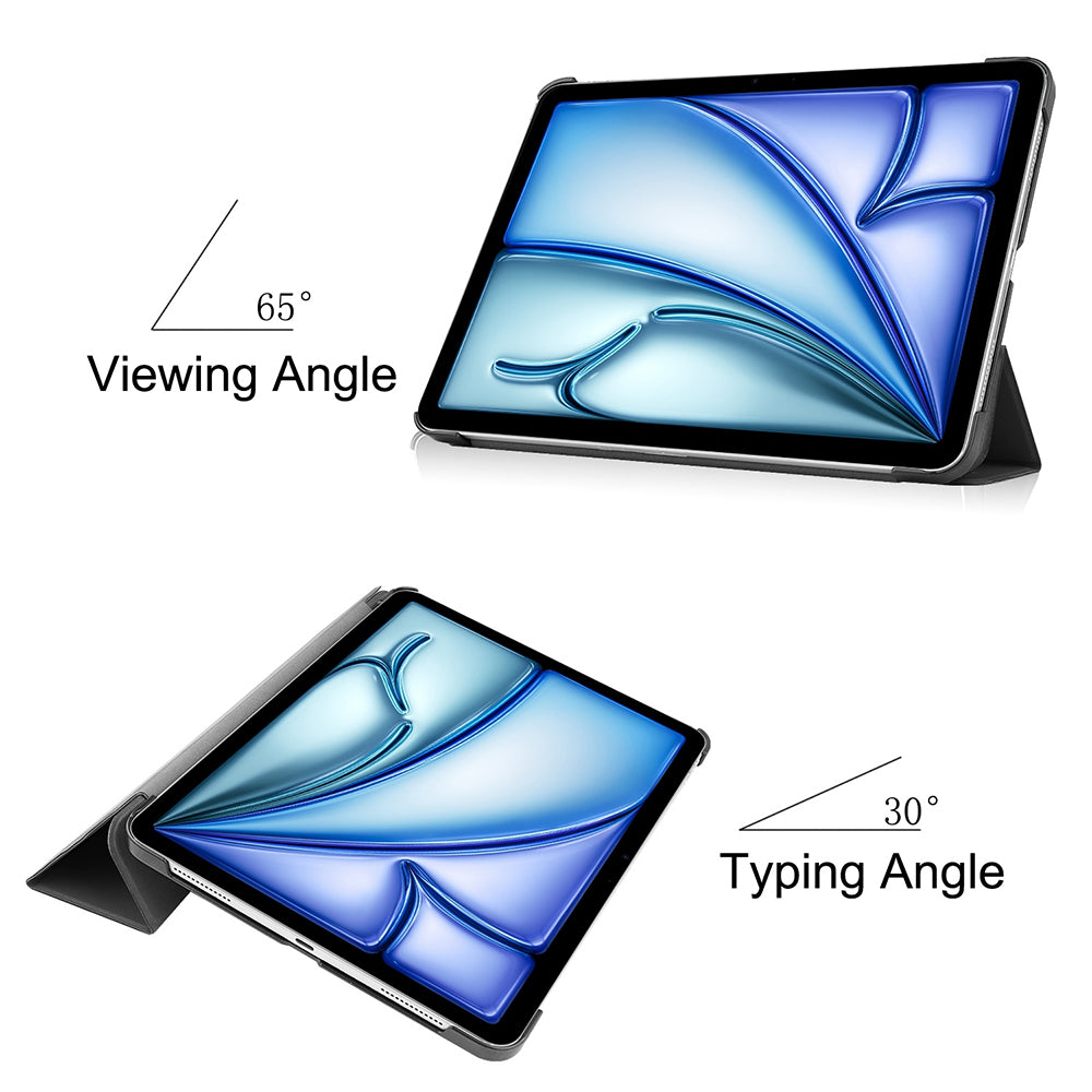 Case for Apple iPad Air 13 (2026) / Air 13 (2025) / Air 13 (2024), Techsuit, FoldPro, Black