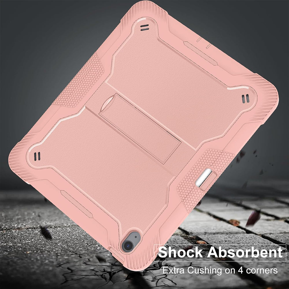 Θήκη για Apple iPad Air 13 (2026) / Air 13 (2025) / Air 13 (2024), Techsuit, Rugged TabShell, Ροζ