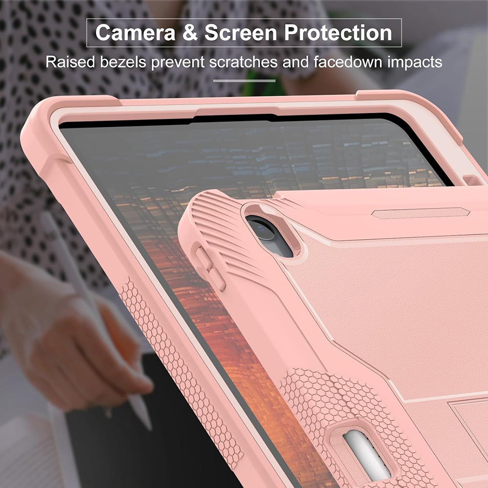 Θήκη για Apple iPad Air 13 (2026) / Air 13 (2025) / Air 13 (2024), Techsuit, Rugged TabShell, Ροζ