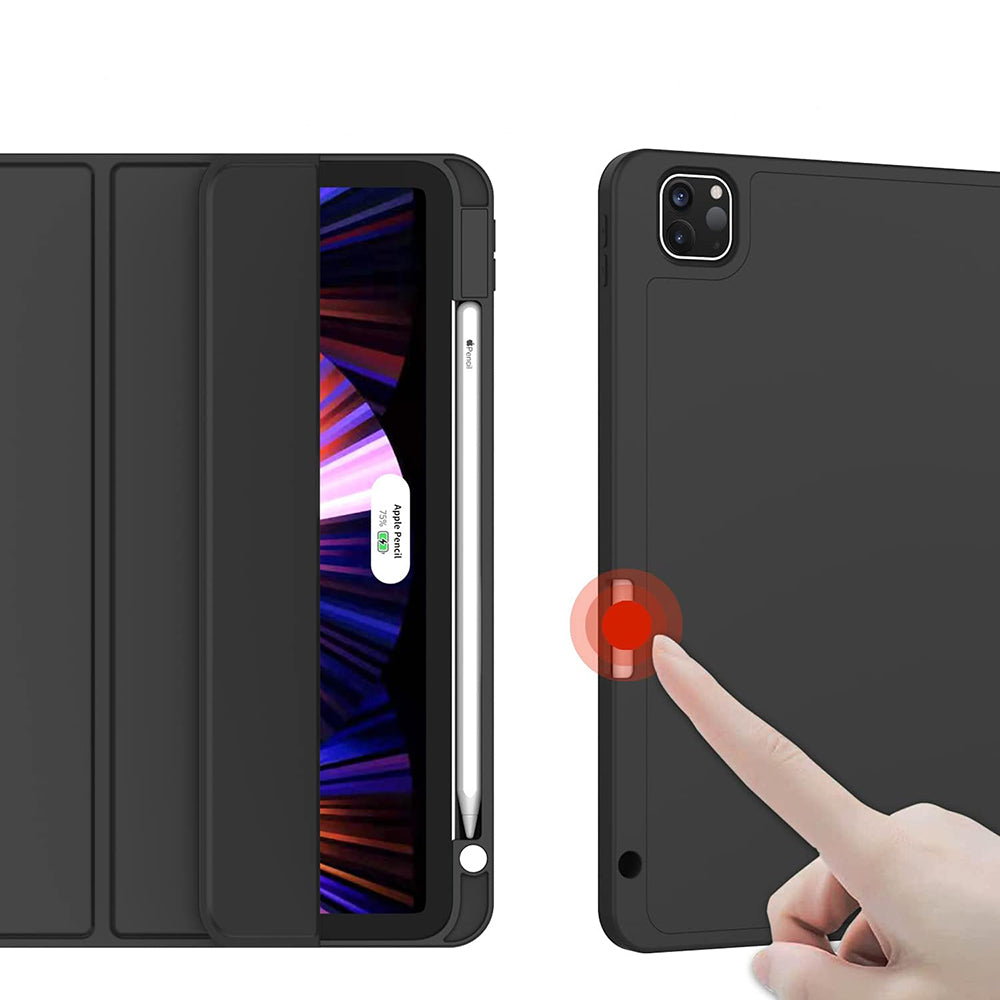 Case for Apple iPad Pro 11 (2022) / Pro 11 (2021) / Pro 11 (2020) / Pro 11 (2018), Techsuit, Flex Trifold, Blue