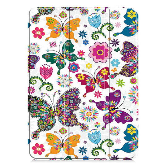 Θήκη για Apple iPad Pro 11 (2024), Techsuit, FoldPro Butterfly, Πολύχρωμο