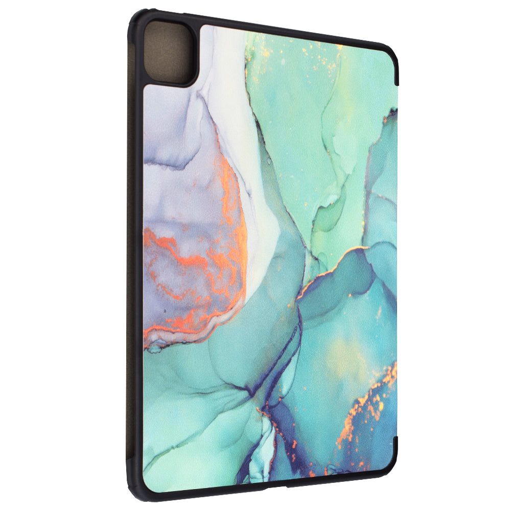 Θήκη για Apple iPad Pro 11 (2024), Techsuit, FoldPro Green Time, Πολύχρωμο
