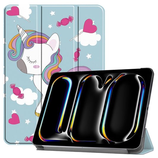 Θήκη για Apple iPad Pro 11 (2024), Techsuit, FoldPro Unicorn, Πολύχρωμο