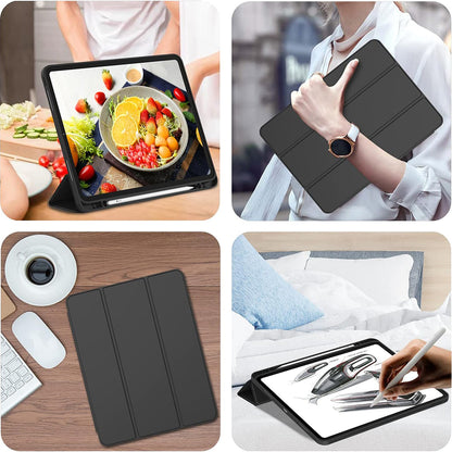 Θήκη για Apple iPad Pro 12.9 (2022) / Pro 12.9 (2021) / Pro 12.9 (2020) / Pro 12.9 (2018), Techsuit, Flex Trifold, Πράσινο Matcha