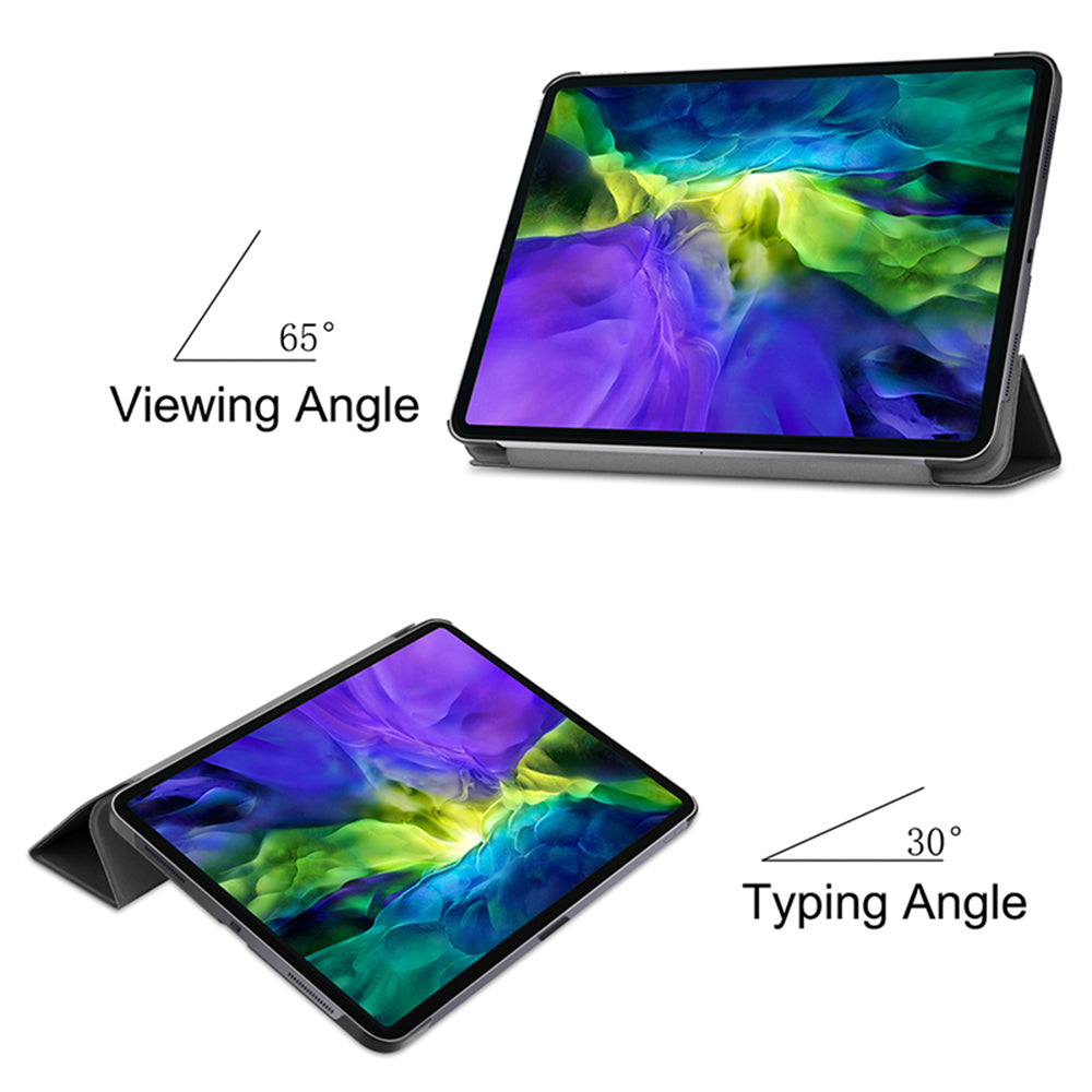 Θήκη για Apple iPad Pro 12.9 (2022) / Pro 12.9 (2021) / Pro 12.9 (2020) / Pro 12.9 (2018), Techsuit, FoldPro, Μαύρη