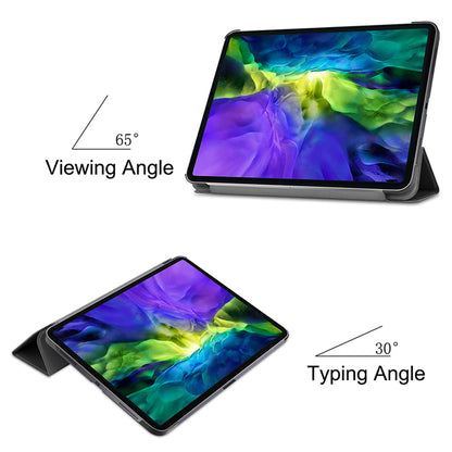 Θήκη για Apple iPad Pro 12.9 (2022) / Pro 12.9 (2021) / Pro 12.9 (2020) / Pro 12.9 (2018), Techsuit, FoldPro, Μαύρη