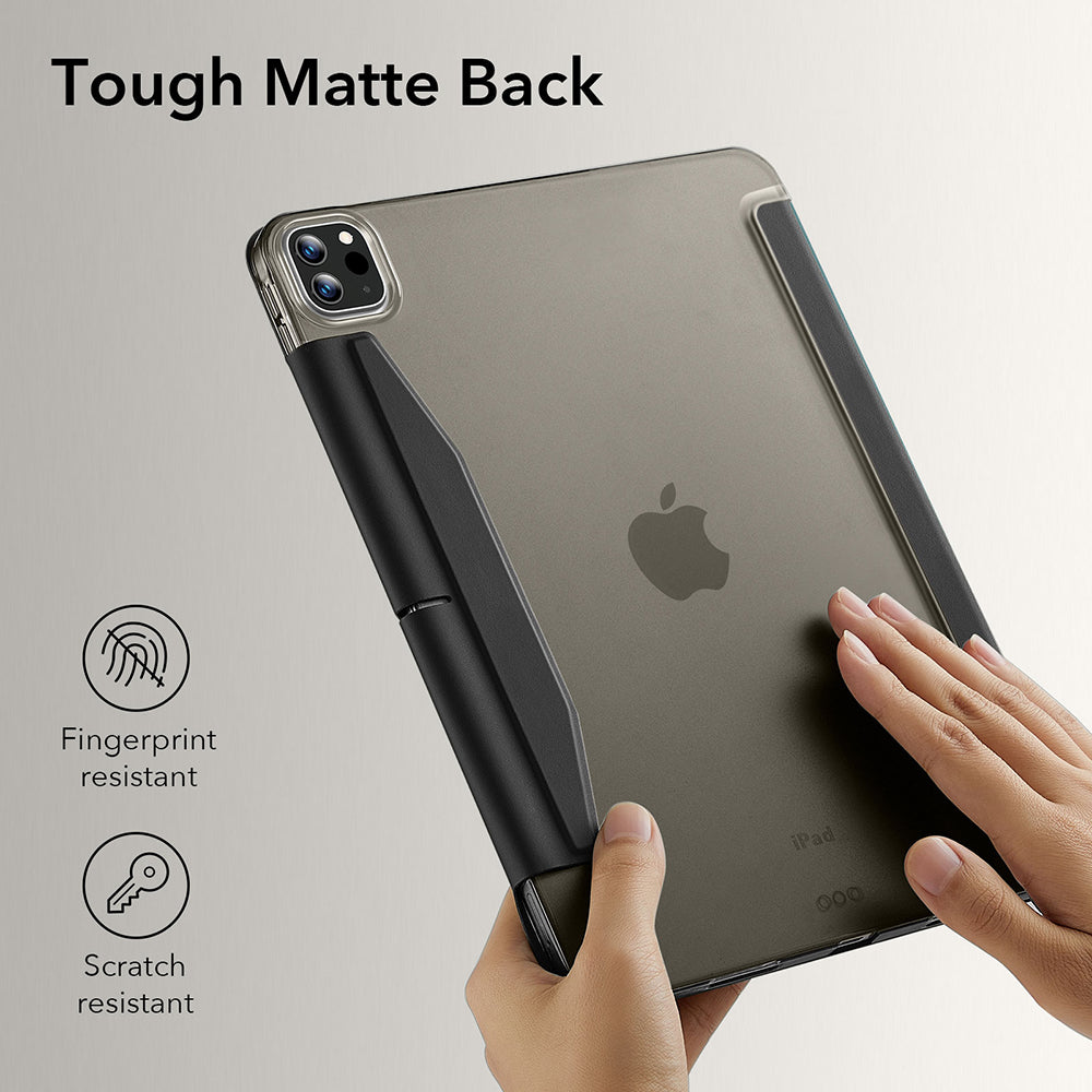 Θήκη για Apple iPad Pro 13 (2024), ESR, Ascend Trifold, Ματ Μαύρη