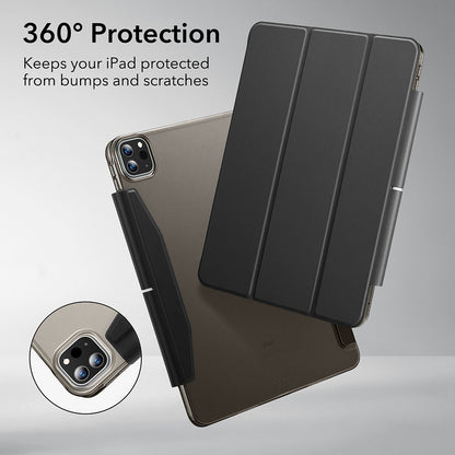 Θήκη για Apple iPad Pro 13 (2024), ESR, Ascend Trifold, Ματ Μαύρη