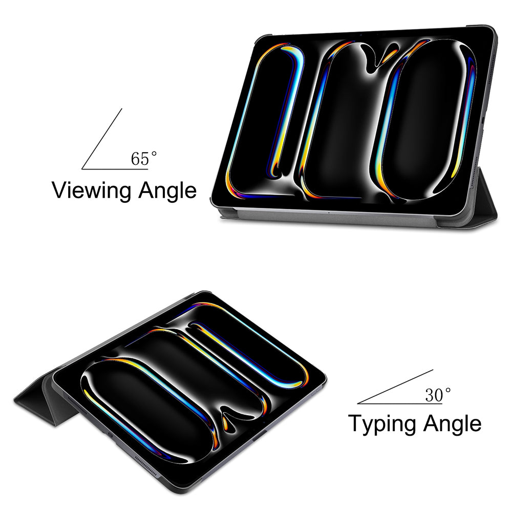 Case for Apple iPad Pro 13 (2024), Techsuit, FoldPro Butterfly, Multicolor