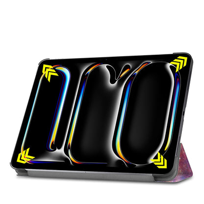 Θήκη για Apple iPad Pro 13 (2024), Techsuit, FoldPro Galaxy, Πολύχρωμο