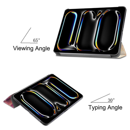 Θήκη για Apple iPad Pro 13 (2024), Techsuit, FoldPro Galaxy, Πολύχρωμο
