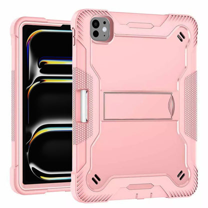Θήκη για Apple iPad Pro 13 (2024), Techsuit, Rugged TabShell, Ροζ
