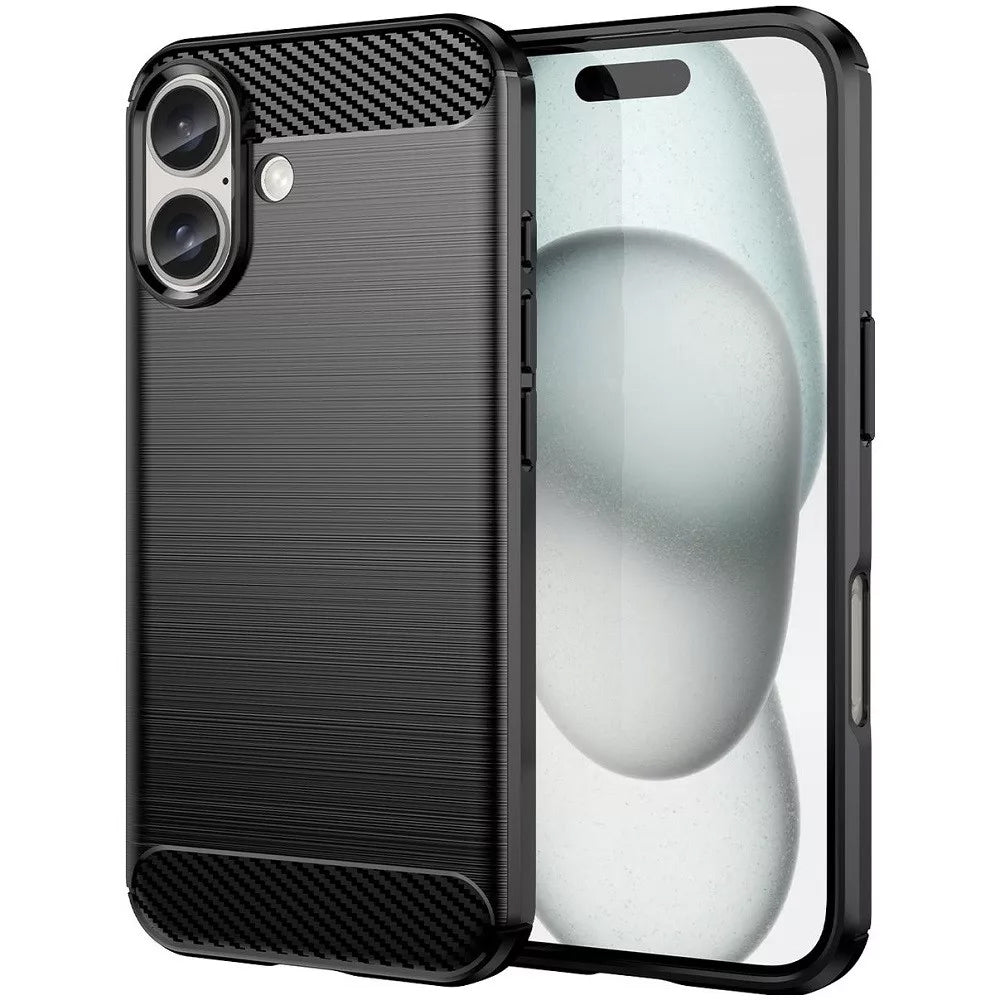 Θήκη για Apple iPhone 16 Plus, OEM, Carbon, Μαύρη