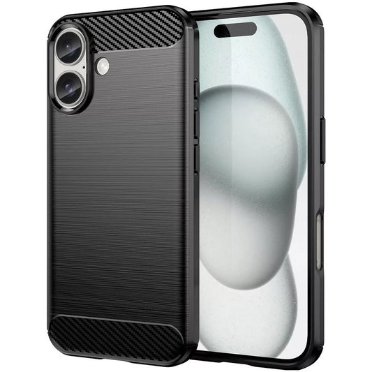 Θήκη για Apple iPhone 16 Plus, OEM, Carbon, Μαύρη
