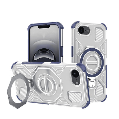 Θήκη για Apple iPhone 17e / 16e, Techsuit, Carbon Shield Pro, Μπλε