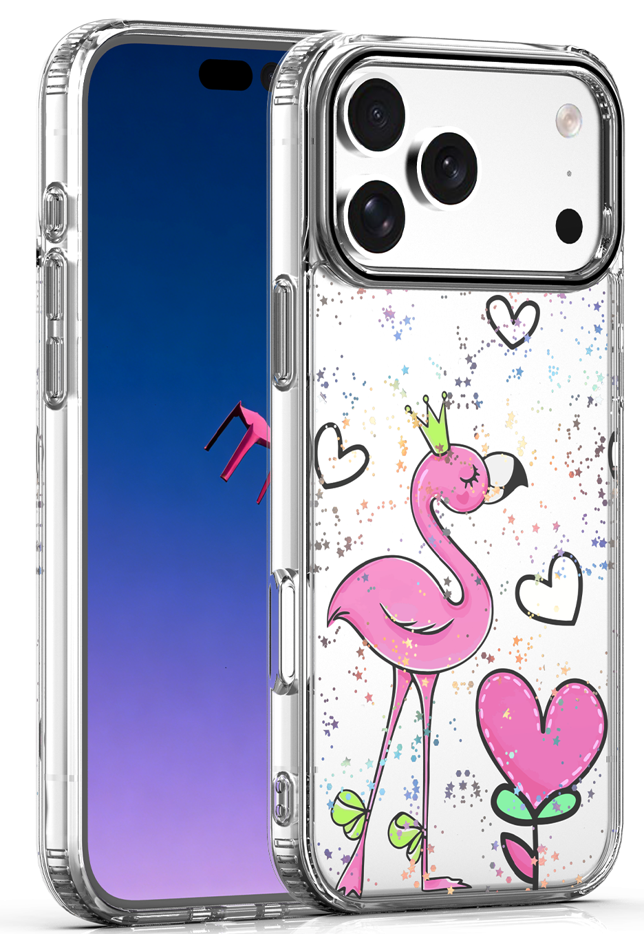 Case for Apple iPhone 17 Pro Max, OEM, Ultra Trendy Love 2, Multicolor