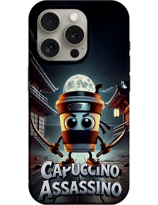 Θήκη για Apple iPhone 14 Pro, Perfect Case, Italian Brainrot Capuccino Assassino, Πολύχρωμο