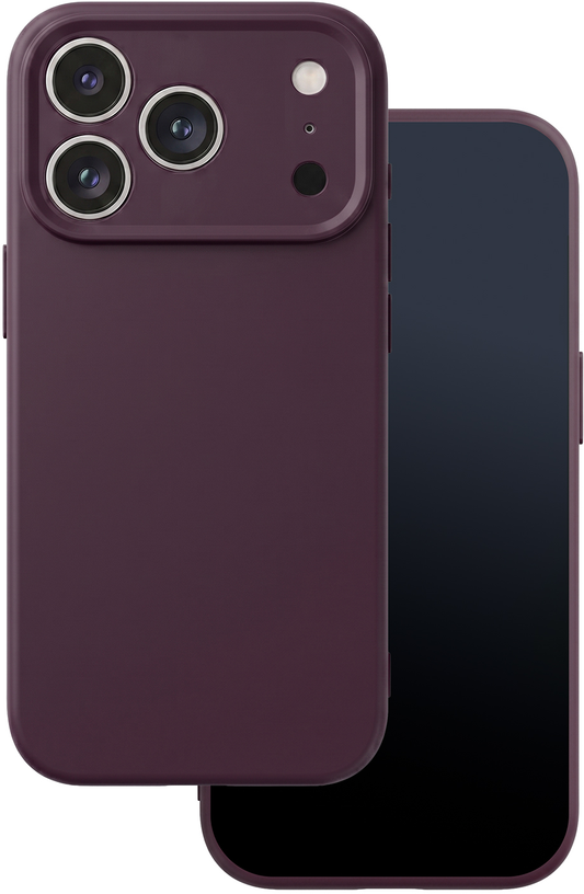 Θήκη για Apple iPhone 18 Pro Max / 17 Pro Max, OEM, Σιλικόνη, Βυσσινί