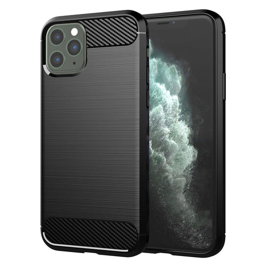 Θήκη για Apple iPhone 11 Pro Max, Techsuit, Carbon, Μαύρη