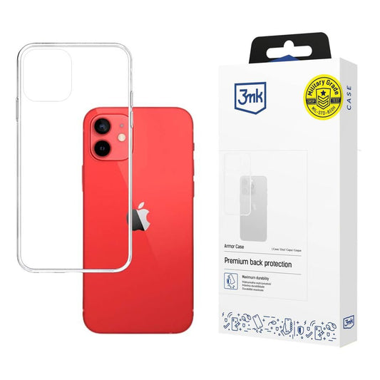 Θήκη για Apple iPhone 12 / 12 Pro, 3MK, Armor, Διαφανής