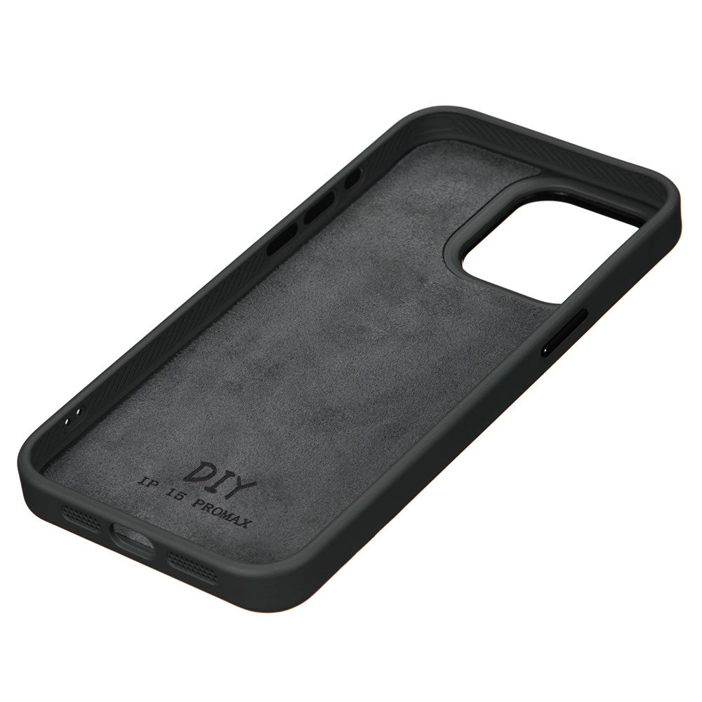 Θήκη για Apple iPhone 15 Pro Max, OEM, Προσαρμοσμένη οθόνη E-Ink, Μαύρο
