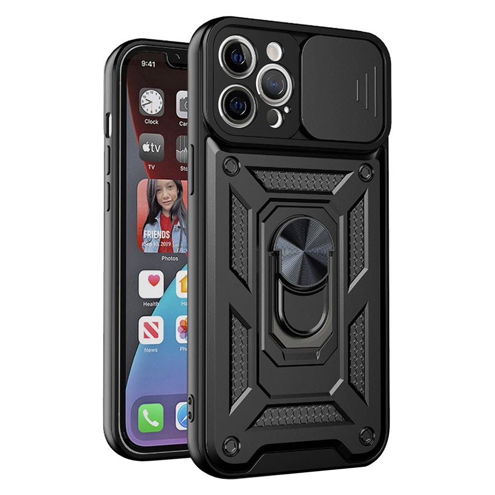 Θήκη για Apple iPhone 12 Pro Max, Techsuit, CamShield, Μαύρο