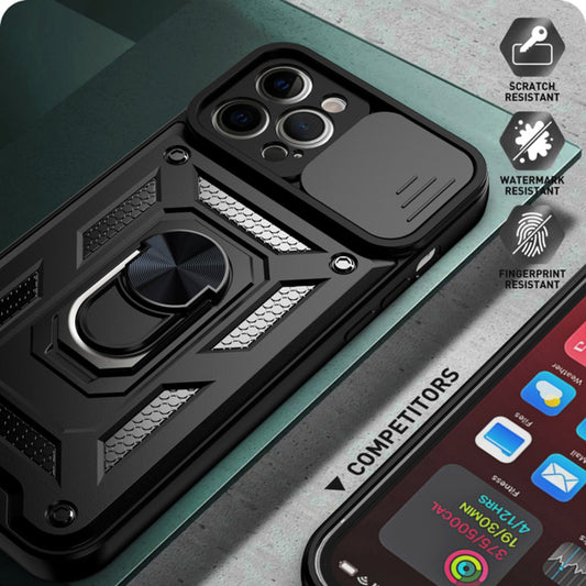 Θήκη για Apple iPhone 12 Pro, Techsuit, CamShield, Μπλε