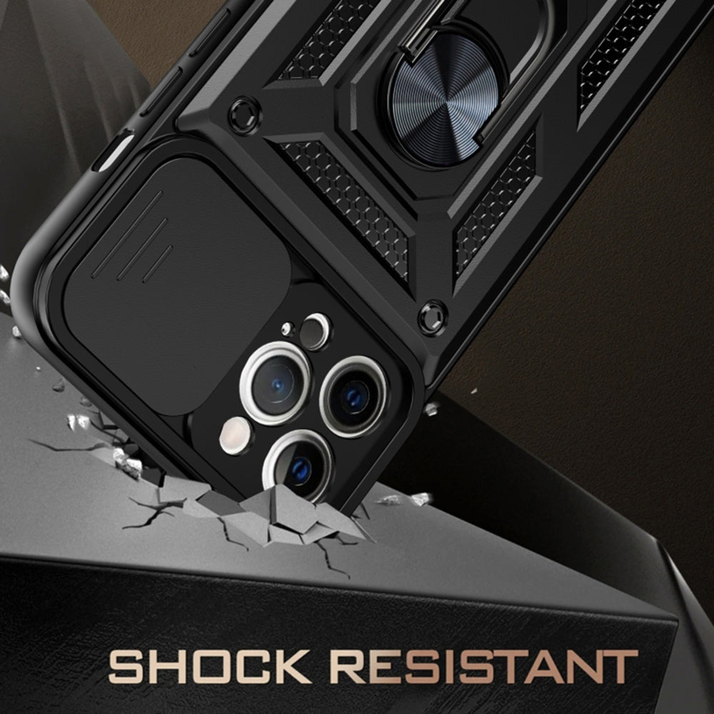 Θήκη για Apple iPhone 12 Pro, Techsuit, CamShield, Μπλε