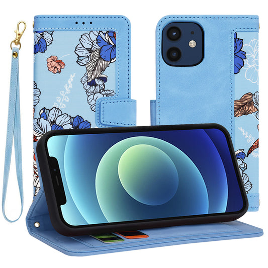 Θήκη για Apple iPhone 12 / 12 Pro, Techsuit, FlipCraft, Μπλε