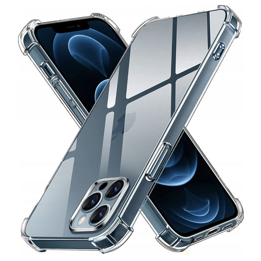 Θήκη για Apple iPhone 12 Pro, Techsuit, Ανθεκτική σε Κρούσεις Διαφανής, Διάφανη