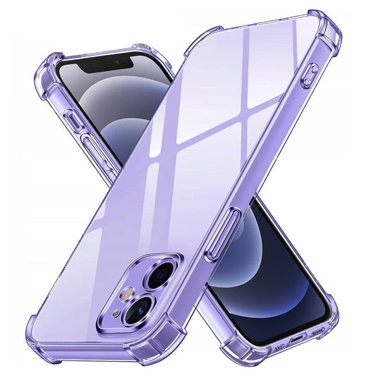 Θήκη για Apple iPhone 12, Techsuit, Ανθεκτική σε Κρούσεις Διαφανής, Διάφανη