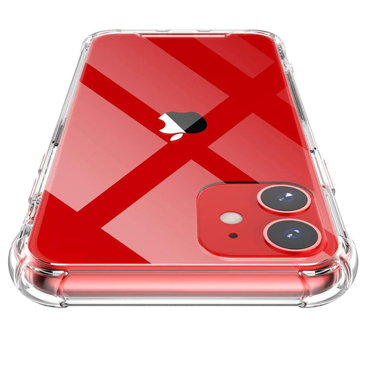 Θήκη για Apple iPhone 12, Techsuit, Ανθεκτική σε Κρούσεις Διαφανής, Διάφανη